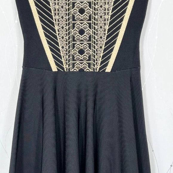 Ted Baker London Black Gold Jenkin Jacquard Dress $279 - Picture 8 of 15